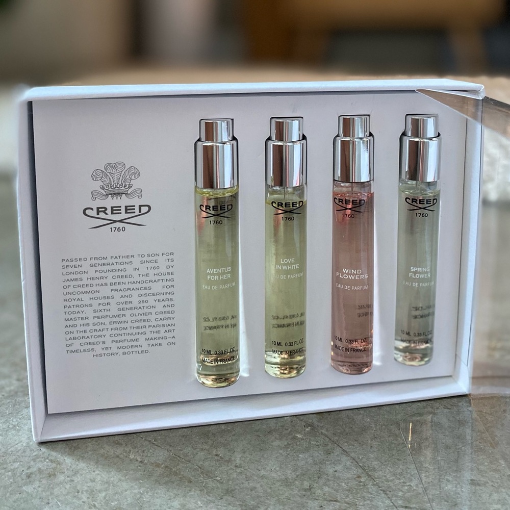 Creed 40mL Travel Set (NOT Sample sizes)!